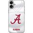 University of Alabama White Jersey iPhone 16 Plus Skin